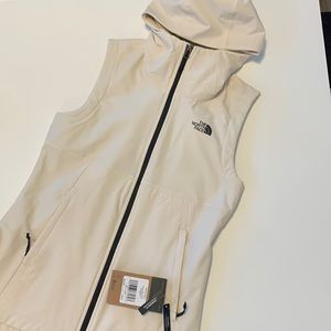 The North Face hooded vest